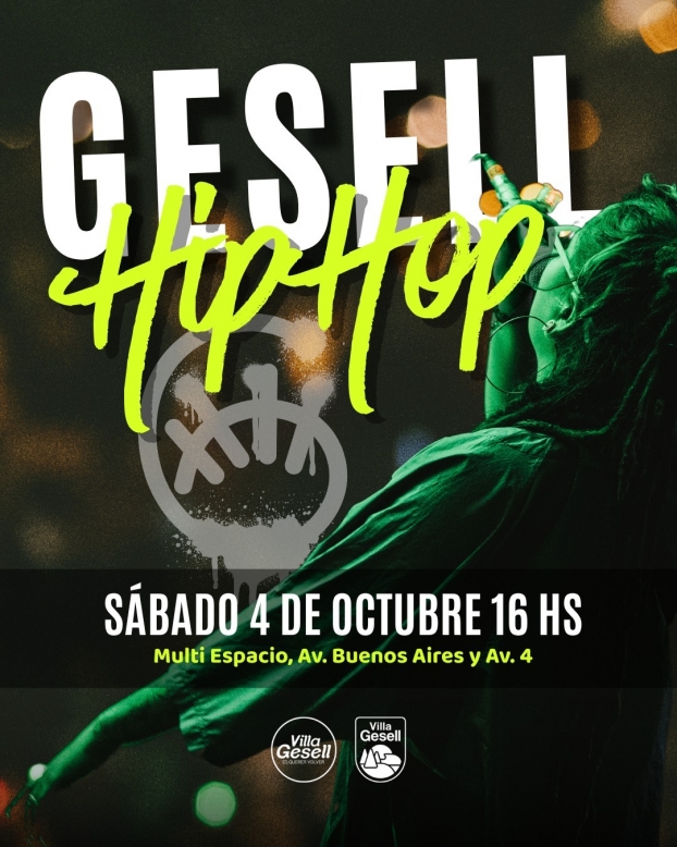 ¡Se viene la 3° edición del Festival de Gesell Hip Hop!