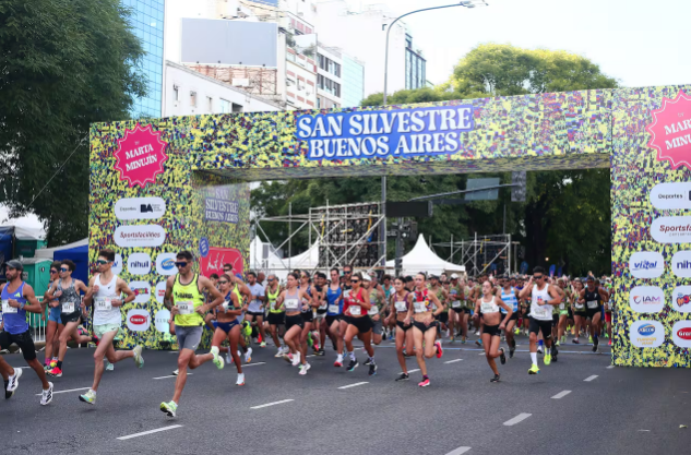 San Silvestre de Buenos Aires: la geselina Viviana Ayala terminó segunda en su categoría